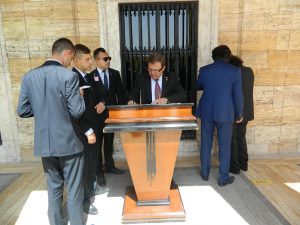 TÜED Uludağ Ata’nın Huzurunda