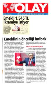 İkramiyelerin en az 1.545 TL olması gerekiyor…