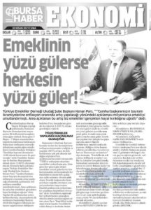 Emekli aylıklarında iyileştirmeler yapılması kaçınılmaz olmuştur