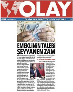 Emeklilerin % 70’i açlık sınırının altında aylık alıyor