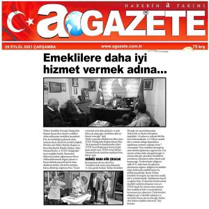 Tüm emeklileri çatımız altında toplanmaya çağırıyorum.