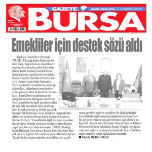 PARS, Emekliler için destek sözü aldı…