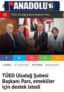 Hak arama mücadelemizi kararlılıkla ve yılmadan sürdürüyoruz…
