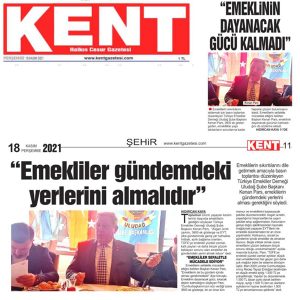 Bursa Basınında gündem Kenan Pars, gündem emekliler…