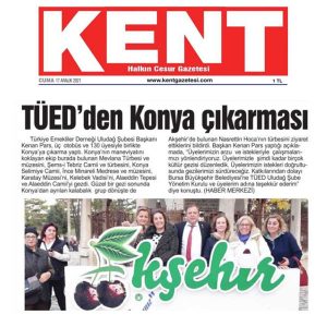 TÜED Uludağ’dan Konya Çıkarması