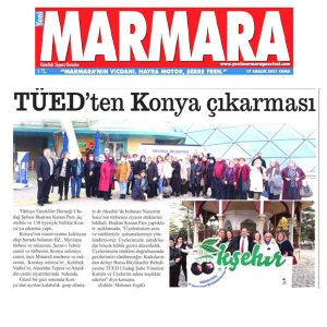 TÜED Uludağ’dan Konya Çıkarması