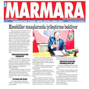 Zam talebimiz basında yer buldu…