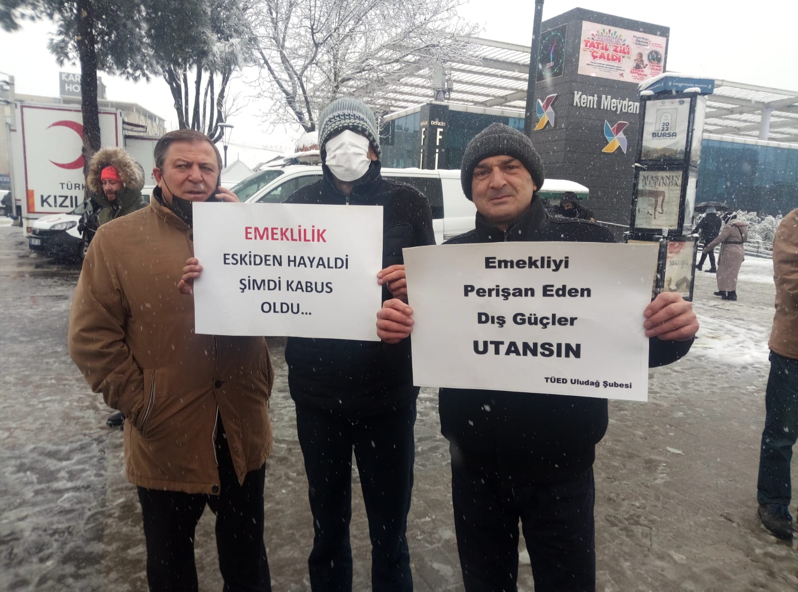 Bursa Kent Meydanı Basın Açıklaması