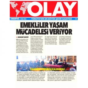 Emeklinin İNTİBAK sorunu 2022’de çözülmeli…