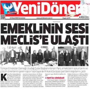 Pars, Emeklinin sorunlarını Ankara’ya duyurdu…