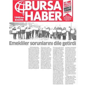 Bursa Kent Meydanı Basın Açıklaması