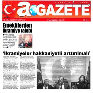 İkramiyeler Hakkaniyetli Bir Şekilde Arttırılmalı