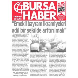 İkramiyeler Hakkaniyetli Bir Şekilde Arttırılmalı