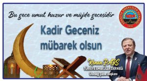 Kadir Gecemiz mübarek olsun…