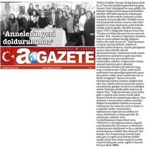 Anneler Günü’nde üyelerimizle bir araya geldik…
