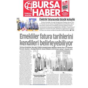 Emekliler fatura tarihlerini kendileri belirleyecek…