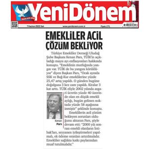 TÜİK’in güvenilirliği kalmamıştır…