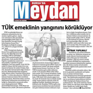 TÜİK’in güvenilirliği kalmamıştır…