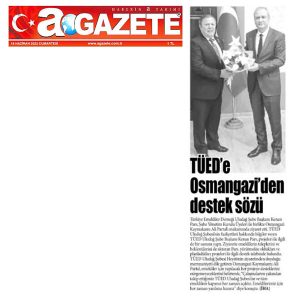 Osmangazi Kaymakamı’na ziyaret…