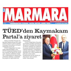 Osmangazi Kaymakamı’na ziyaret…