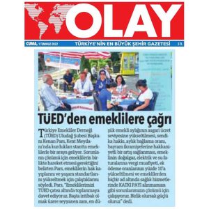 TÜED Uludağ Şube üyeleri kazanıyor…