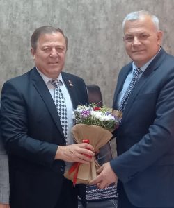 İlçe Emniyet Müdürü Memduh Pişik’i ziyaret ettik…