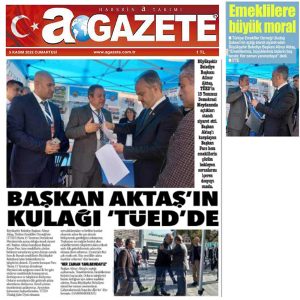 Başkan Aktaş’tan onurlandıran ziyaret…