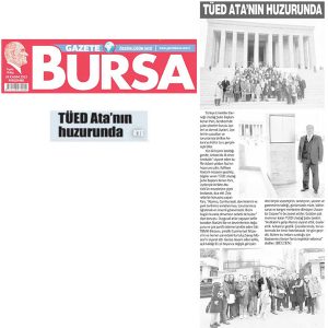 TÜED Uludağ Şubesi’nden Ankara Çıkarması…
