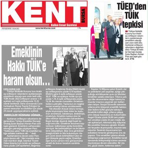 Pars: “Emeklinin Hakkı TÜİK’e haram olsun”