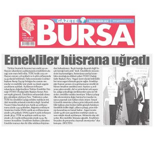 Pars: “Emeklinin Hakkı TÜİK’e haram olsun”