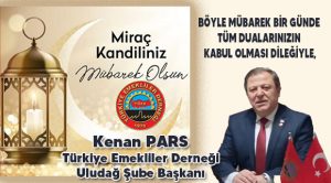 Miraç Kandiliniz Mübarek olsun…