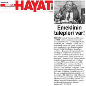 Emekliyi TÜİK’in Elinden Kurtarın…