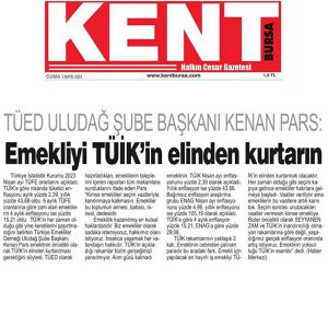 Emekliyi TÜİK’in Elinden Kurtarın…