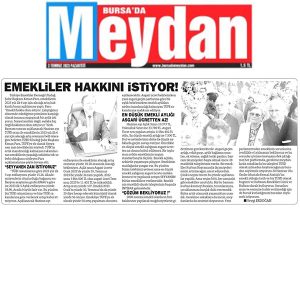 En Düşük Emekli Aylığının Asgari Ücretten Az Olması Kabul Edilemez