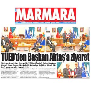 Başkan Pars Emekliye Destek Sözü Aldı…