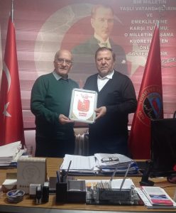 Türkiye Muharip Gaziler Derneği’nden Derneğimize anlamlı ziyaret